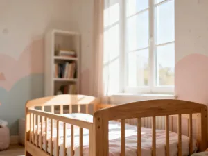 Czyszczenie tapicerki fotela uszaka białą ściereczką z widoczną pianą mydlaną w promieniach porannego słońca.