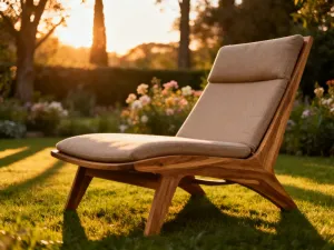Elegancki fotel uszak z welurową tapicerką w jasnym, nowoczesnym salonie, tworzący przytulny kącik do wypoczynku.