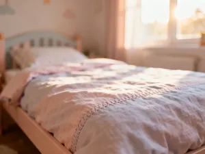 Minimalistyczna szara kanapa w jasnym salonie z drewnianym stolikiem kawowym, ustawiona w sposób optymalizujący przestrzeń.