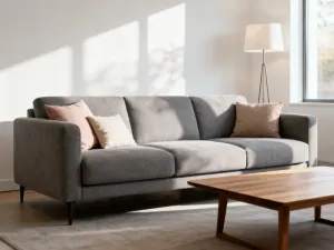 Ergonomiczny fotel gamingowy z regulowanymi podłokietnikami w nowoczesnym, klimatycznym pokoju gracza.